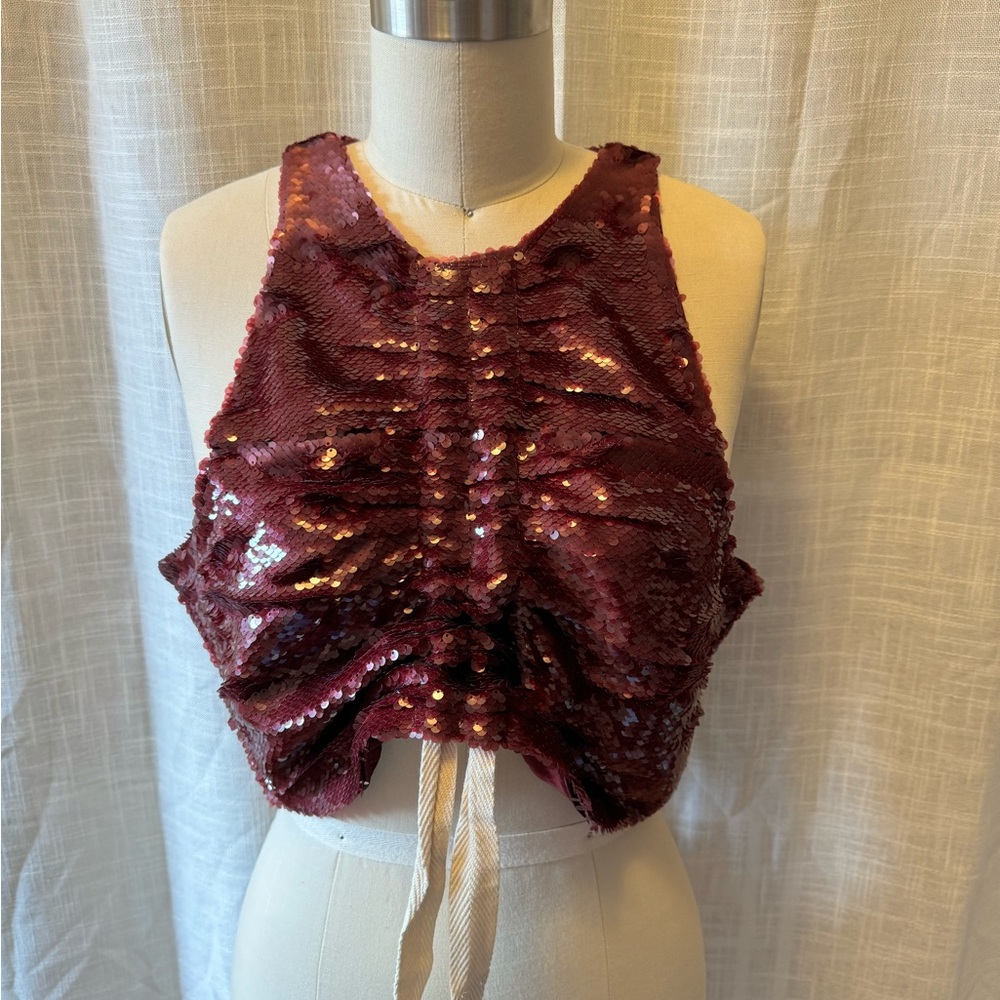 NWT GANNI Special sequins top with multiple styles